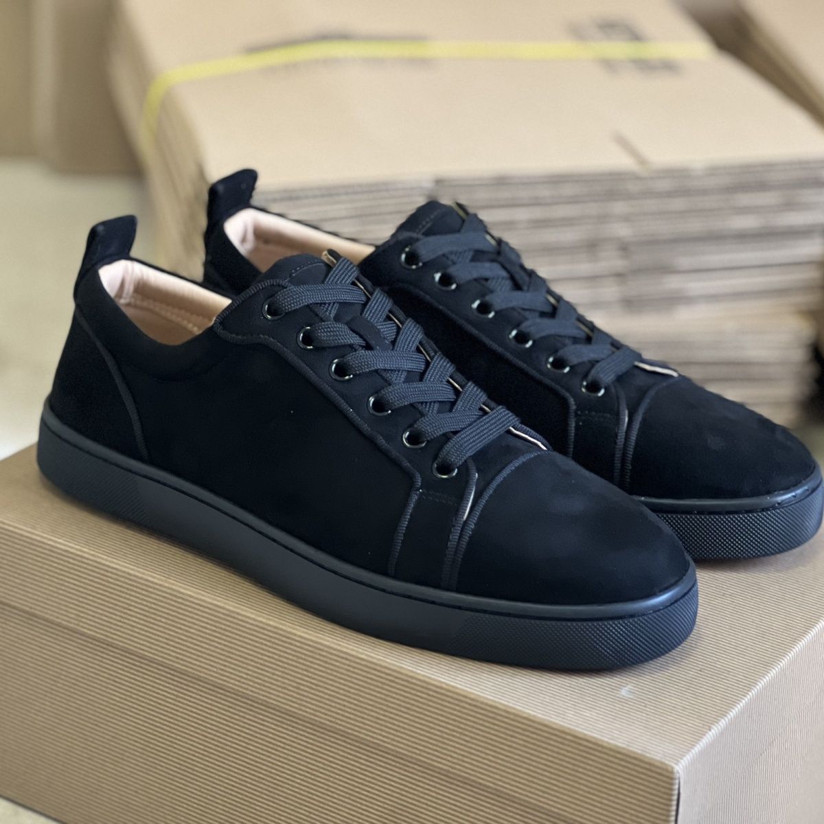 Men Shoes Dior - Sepatu Pria Merah Berkualitas Tinggi Model