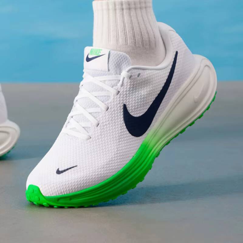 Sepatu Lari Nike Putih Hijau T - Men Shoes Size Nike ulasan dan harga
