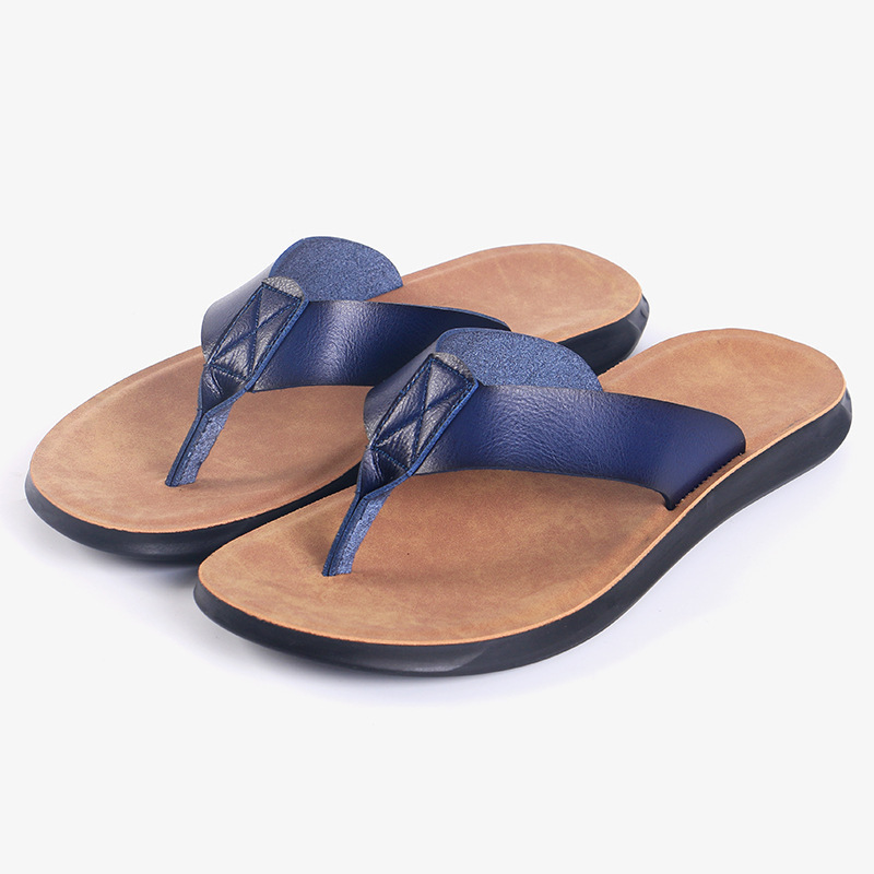 38-47 Sandal Jepit Kulit Itali - Men'S Shoes Dress Casual ulasan dan harga