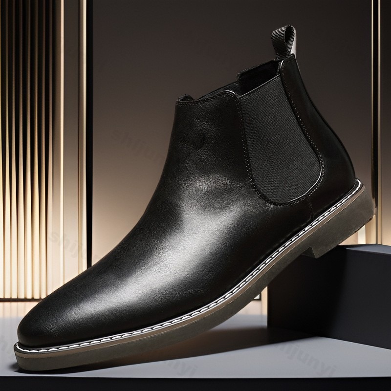 Sepatu Boot Kulit Kasual Bisni - Men'S Shoes Dress Casual ulasan dan harga