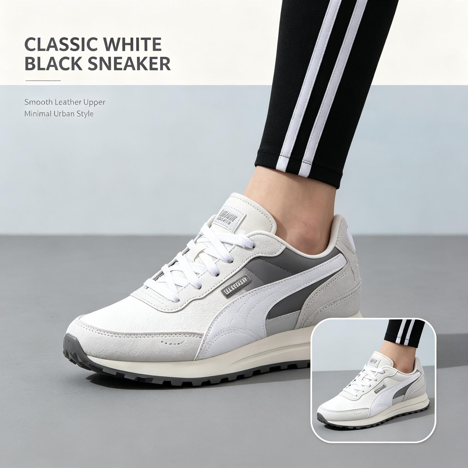 PUMA Sepatu Kets Pria Putih Hi - Men'S Shoes Puma Sneakers ulasan dan harga