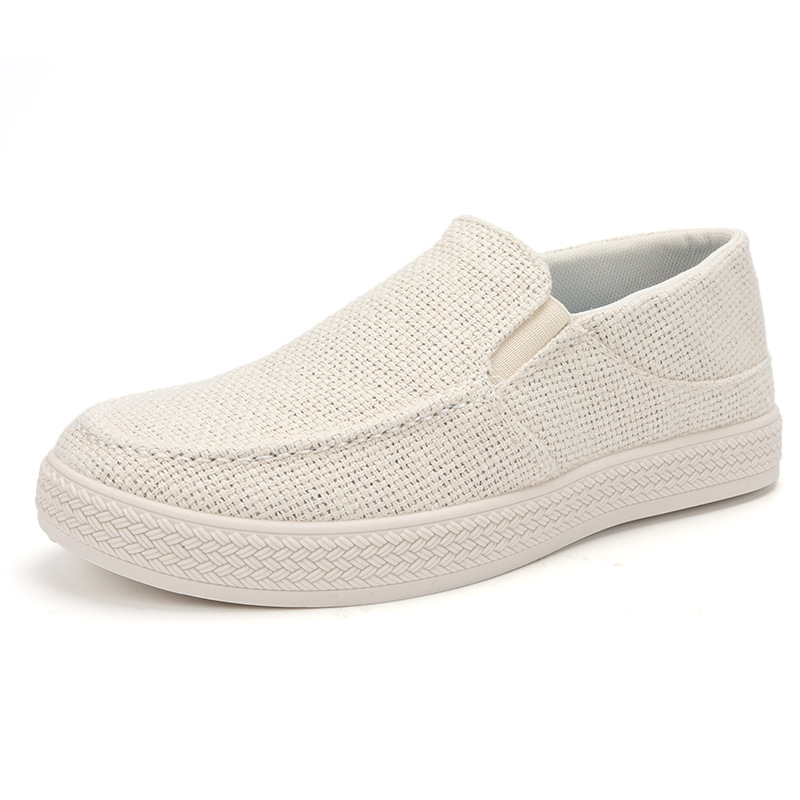Sepatu Loafer Pria Bahan Linen - Men'S Shoes Dress Casual ulasan dan harga