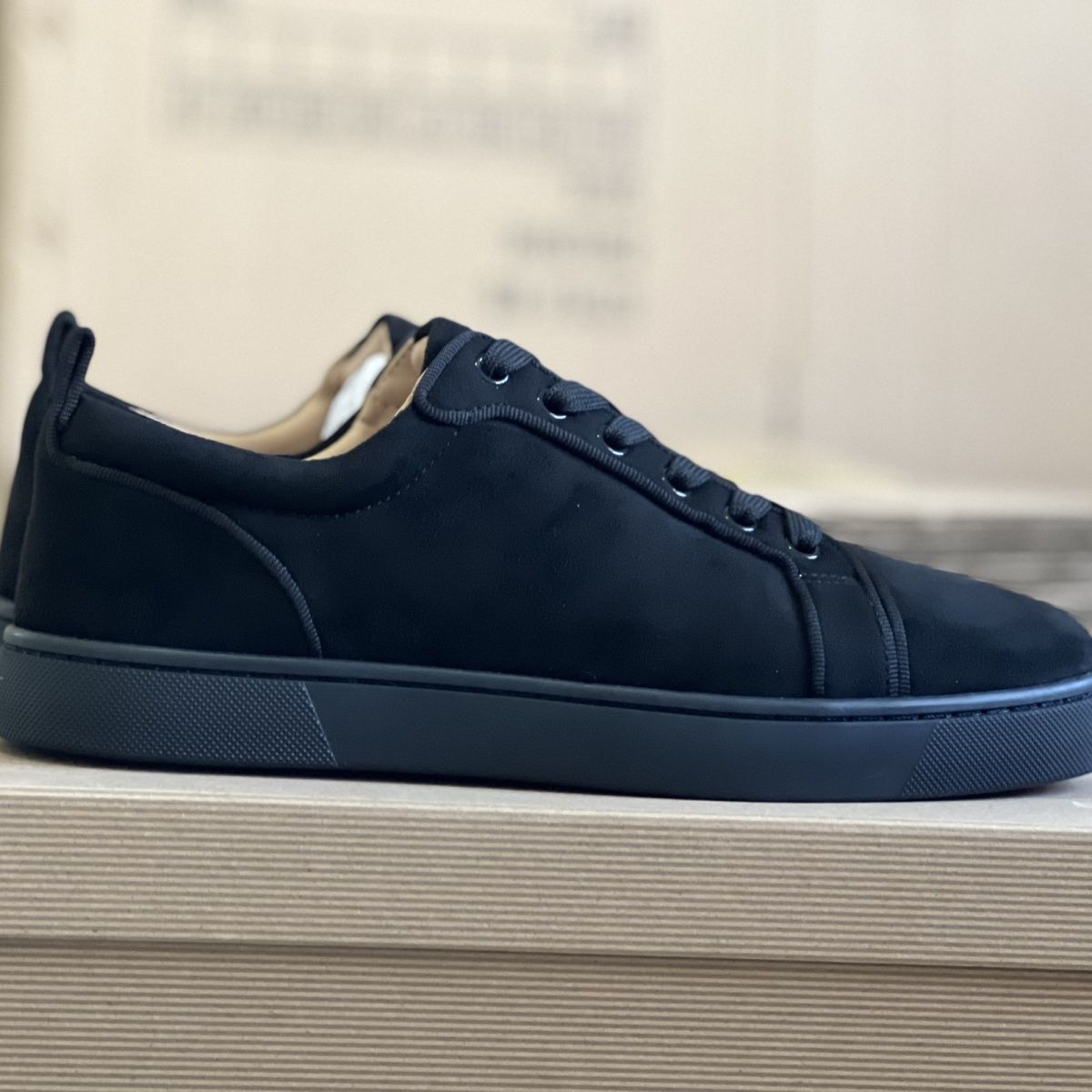 Sepatu Pria Merah Berkualitas  - Men Shoes Dior ulasan dan harga